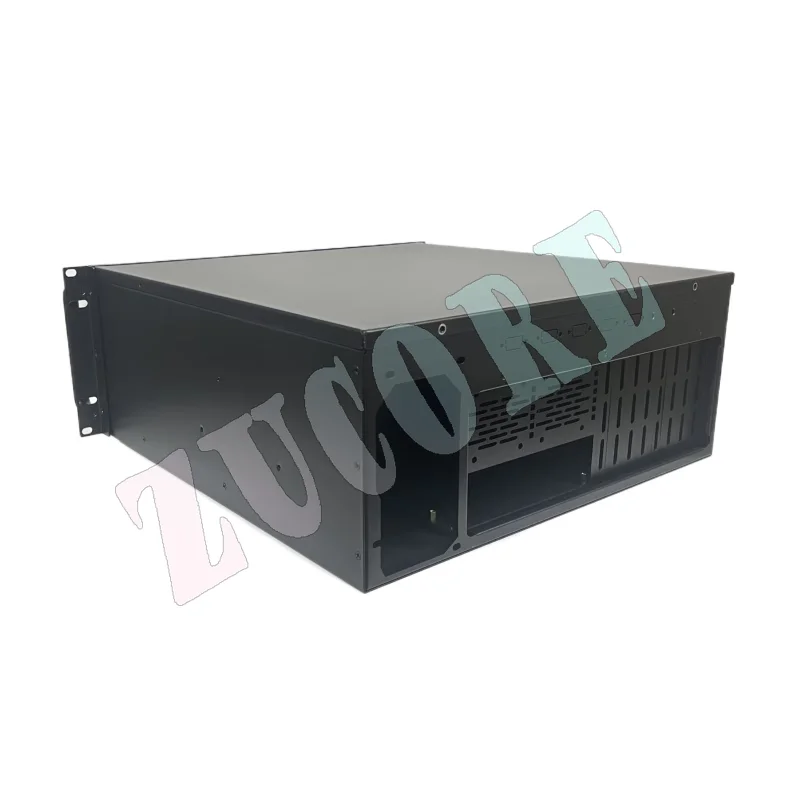 4U Server Chassis EATX Motherboard RTX 4090 GPU 360mm Water Cooling 8 Slot ATX Power Supply USB 3.0