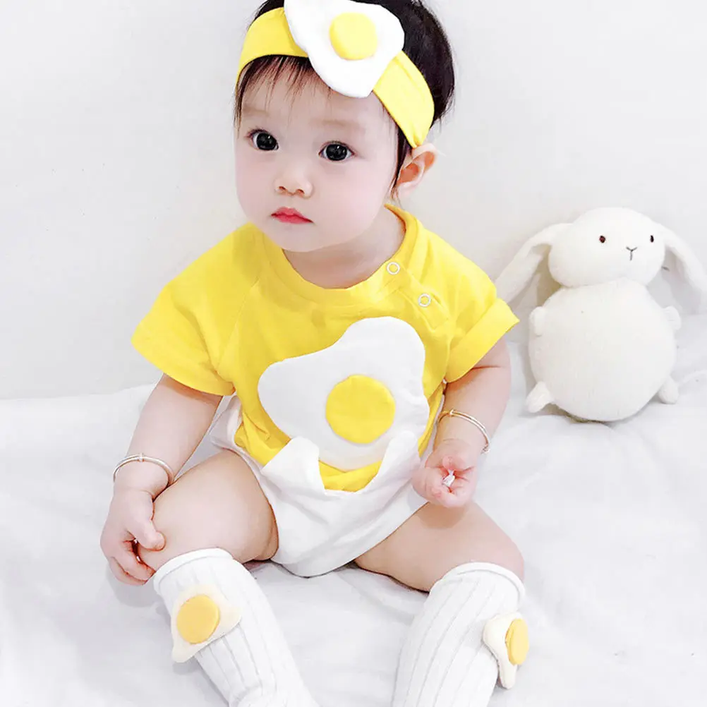 

1Pcs Baby Romper Short Sleeve Newborn Jumpsuit Soft Cotton Summer Outfit Birthday Holiday Party Baby Clothes Newborn Jumpsuit
