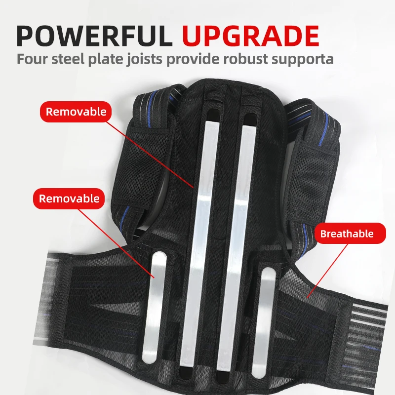 VBOSi Adjustable Back Support Posture Corrector for Men And Women 4 VBOSi Adjustable Back Support Posture Corrector for Men And Women - Image 4