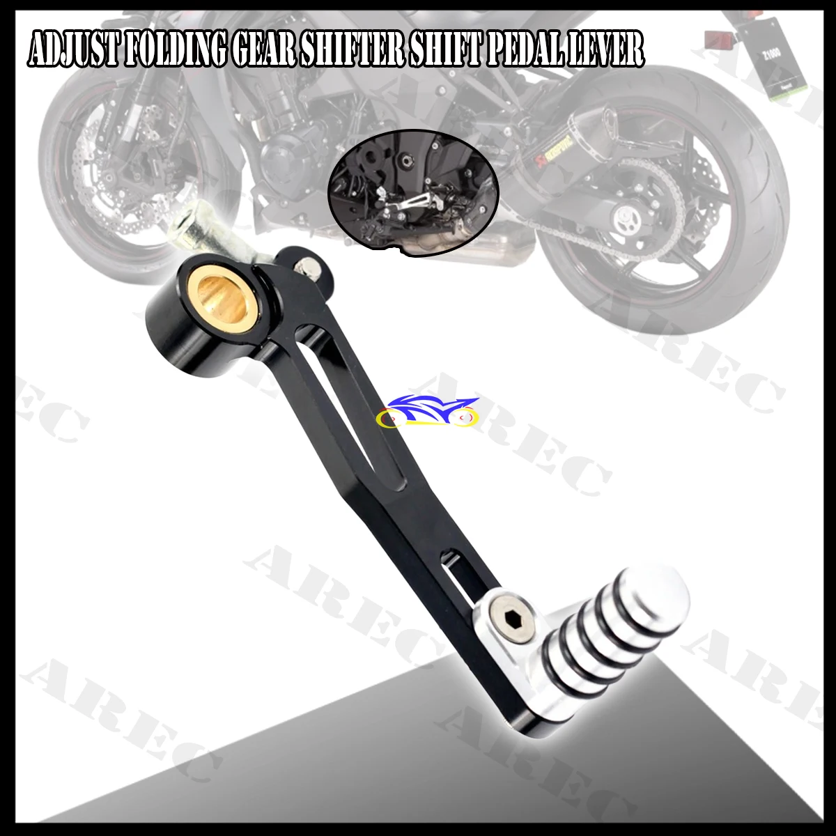 Leva del cambio per KAWASAKI Z800 Z900 Z1000 Z1000SX NINJA/VERSYS 1000 Accessori moto Pedale cambio regolabile Puntali