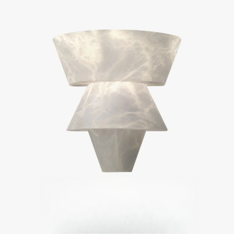 

Marble wall lamp French medieval living room background wall corridor bedroom bedside lamp