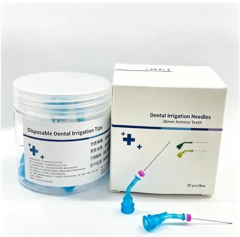 Dental Cavity Flushing Needle Tip Oral Root Canal Flushing Needle Tip Double Hole End Closed Side Hole Endoscope Syringe Apex