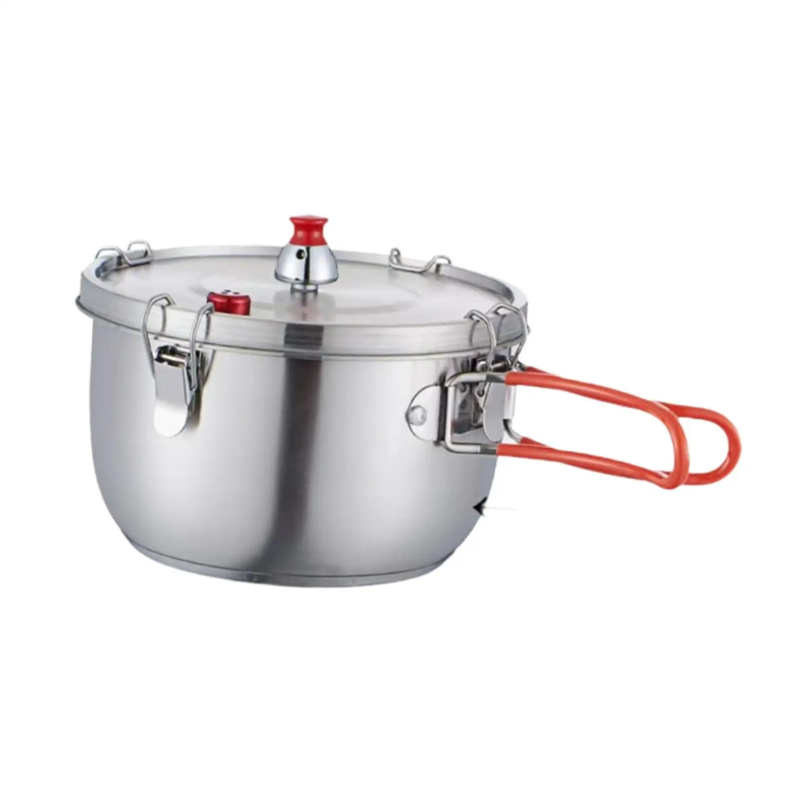 Stainless Steel Pressure Cooker Micro Pressure Cook, Multifunctional Stainless Steel Stockpot Pressure Canner for Camping