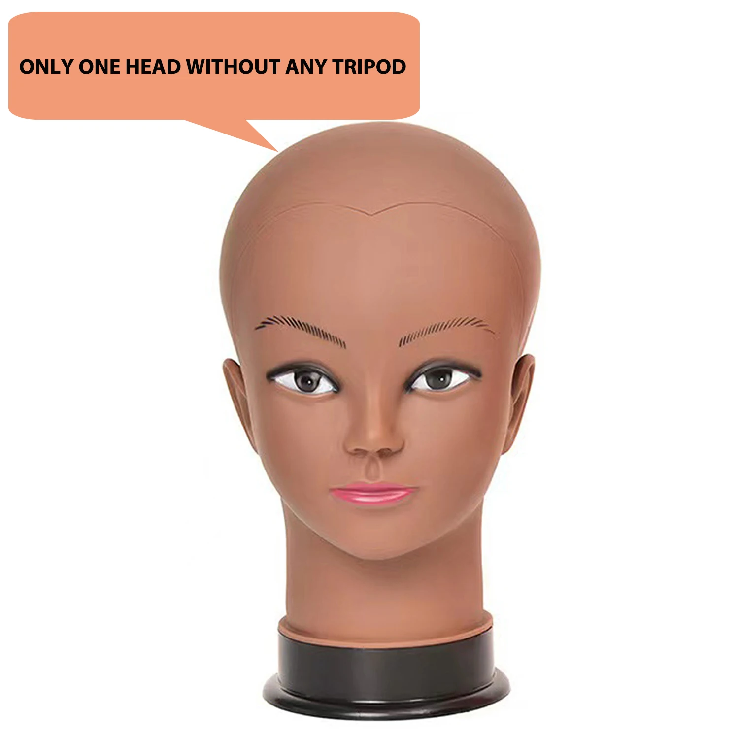 Variant: only black head