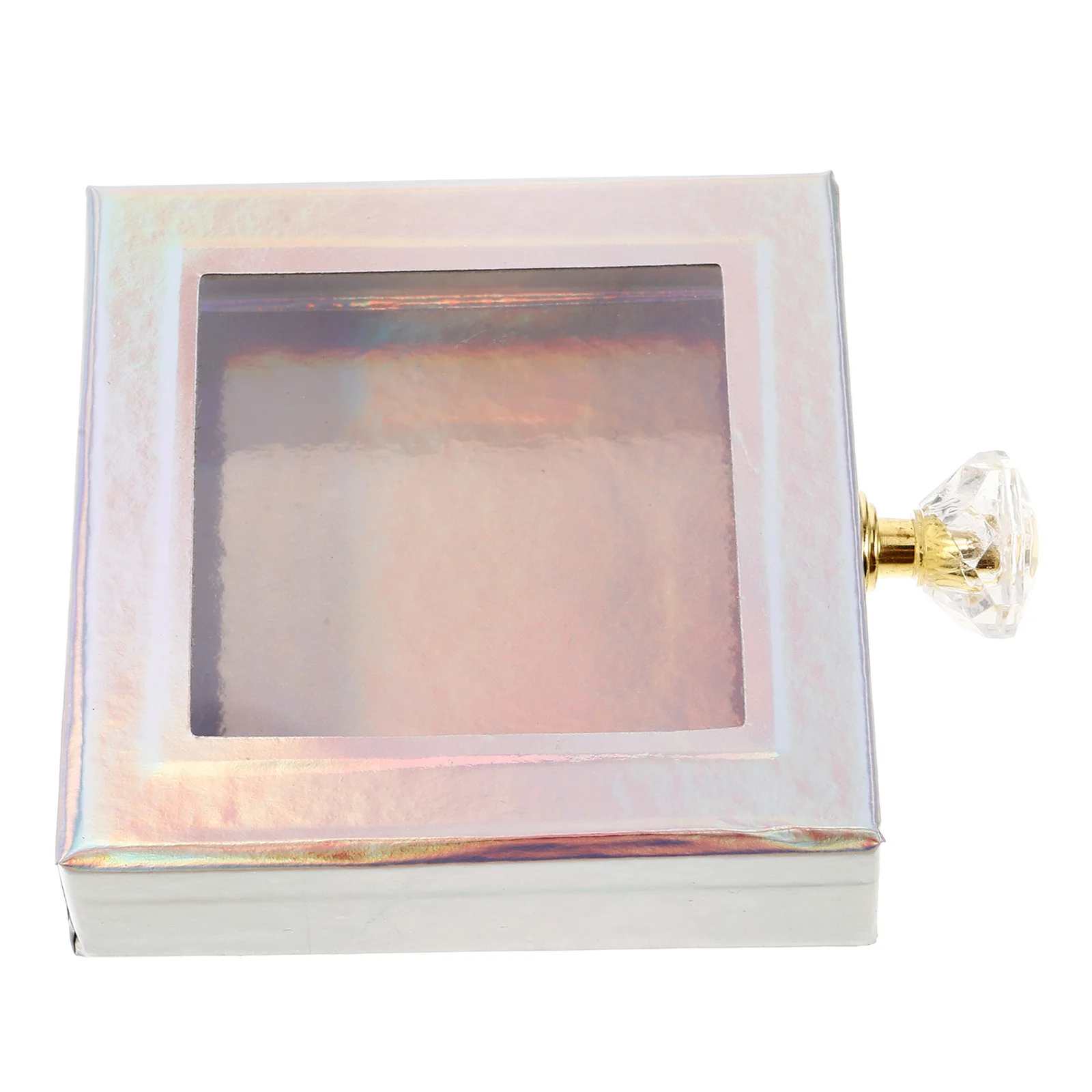 Elegante caja magnética para pestañas, estuche seguro para almacenamiento de pestañas postizas, portátil, tamaño pequeño, perfecto para regalo y uso Personal