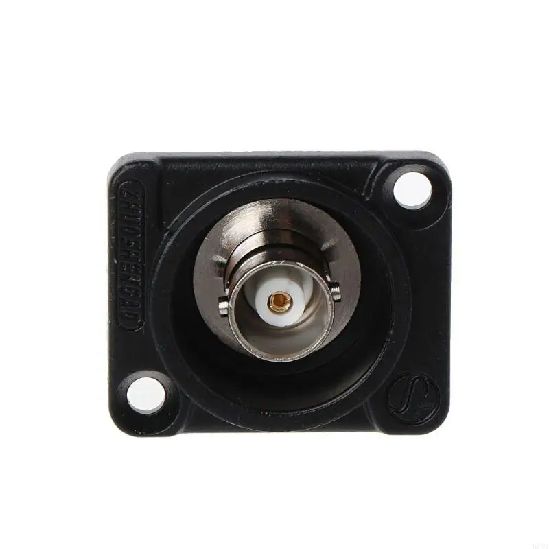 573A D-type double BNC Plug Connector Connector Pane Adapter O Monitoring PA