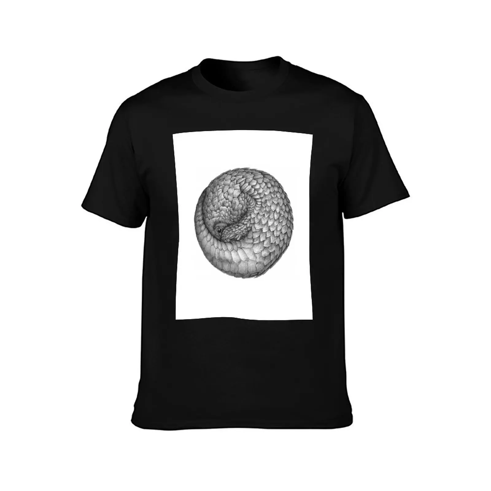 The Infinite Pangolin T-Shirt Stain Resistant Casual Tee T-Shirt