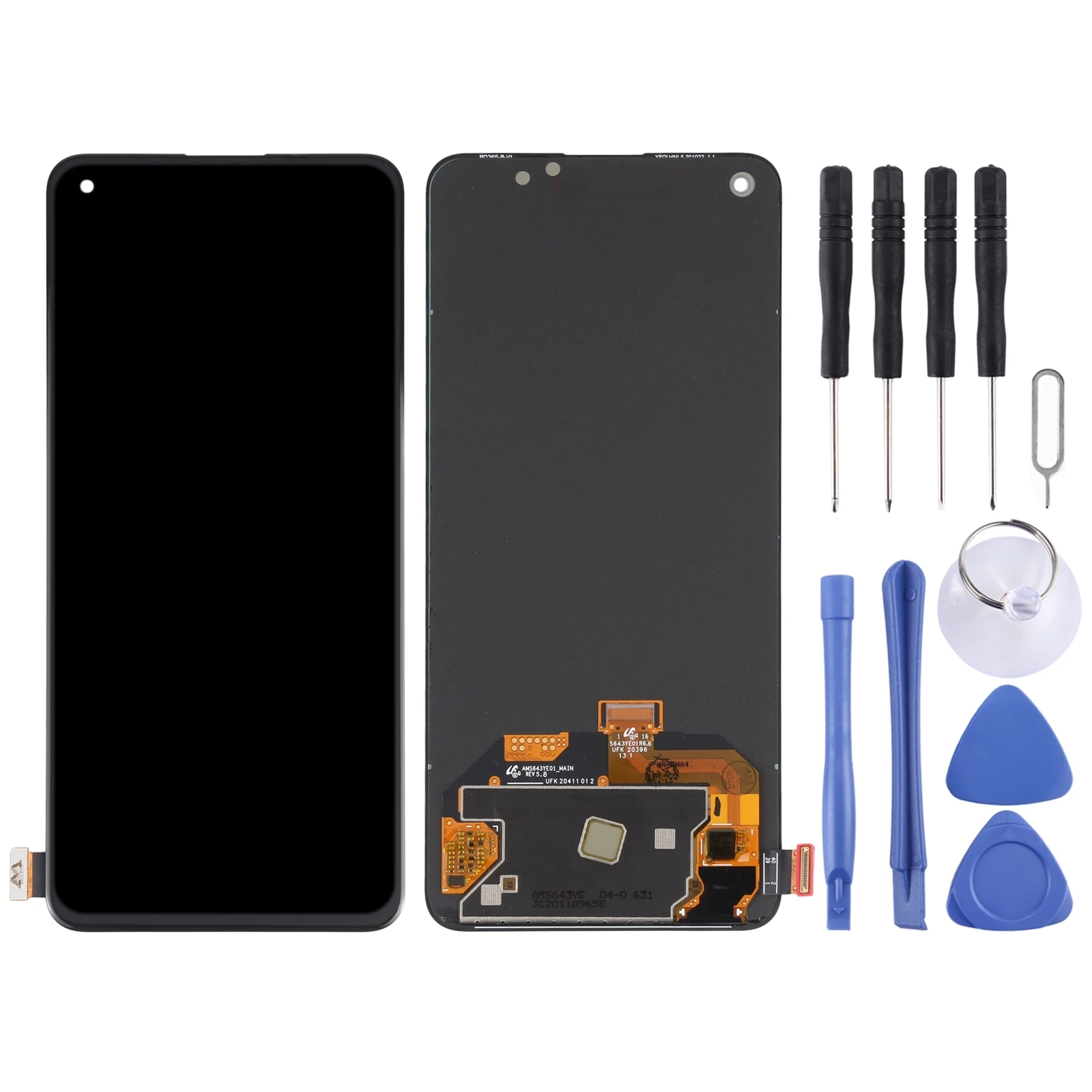 Original AMOLED LCD Screen for OPPO Realme GT 5G / Realme GT Neo / Flash / Realme GT Master RMX2202 Digitizer Full Assembly