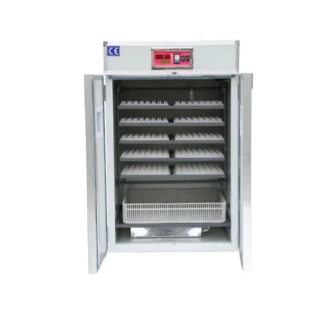 Solar Incubator Fully Automatic5000 Egg Incubator Chicken Egg Tray Chicken Feeder 20 Stainless Steel High Productivity White