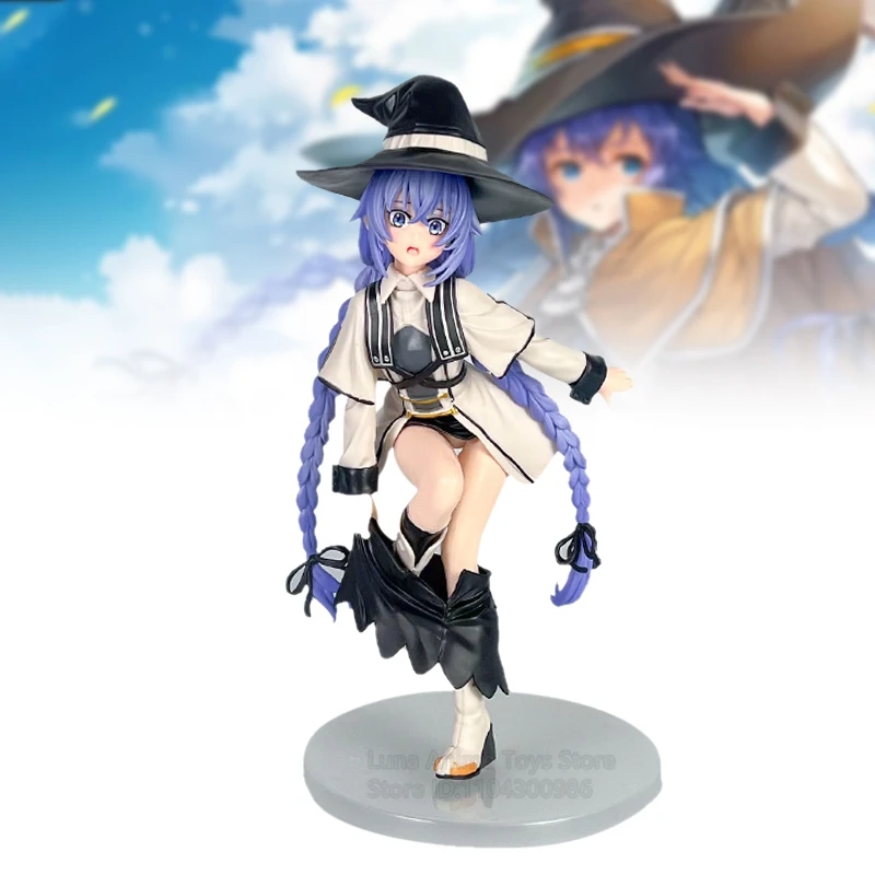 

23cm Mushoku Tensei Roxy Figure ACG Magician Beautiful Girl Model Collectible Doll Anime Action Figures Toys Gift For Kids Adult