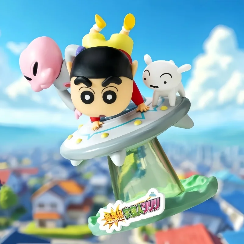 

Новинка 2024 года, 52 игрушки, карандаш Шин-Чан, фильм, известная серия сцен, слепая коробка, аниме, модные игрушки, милый орнамент, коллекционная модель, подарок