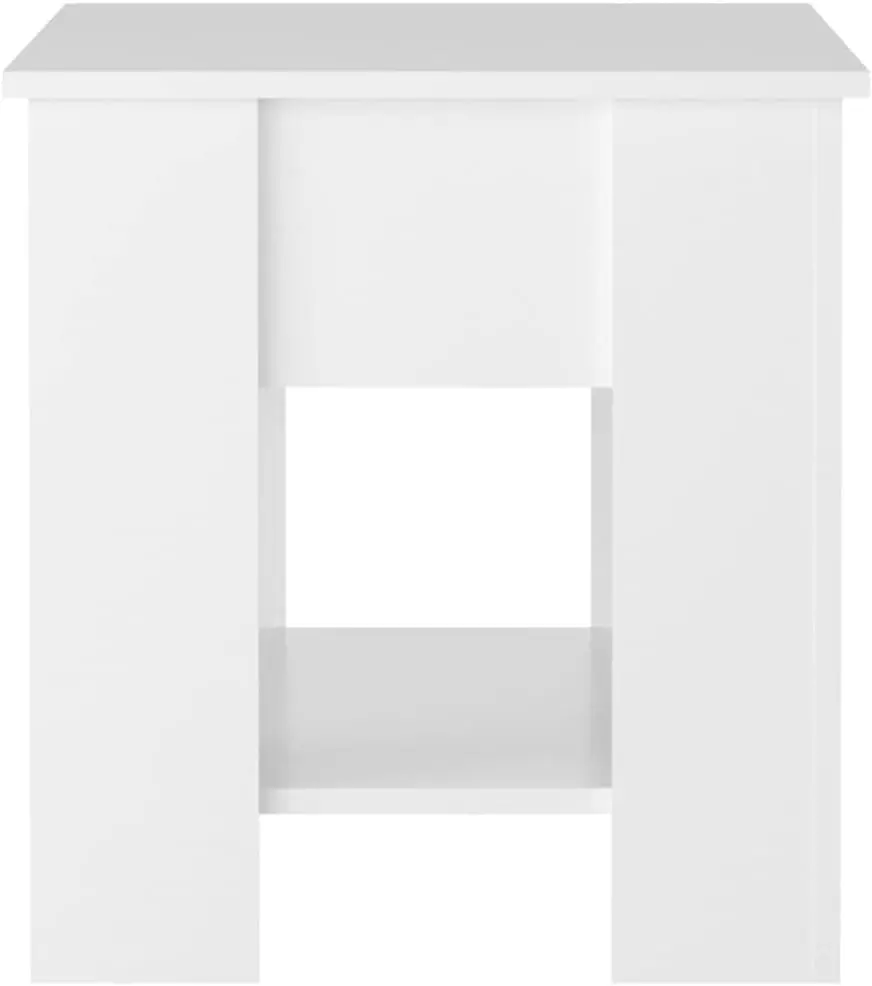 Youuihom Coffee Table High Gloss White Low Table Lounge Tables Floor Tables Lifting Type Dessert Table Conversation Table