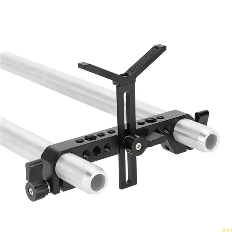 

Y14A плечевое крепление для камеры, регулируемая двойная ручка, поддержка объектива для зеркальных камер, аксессуары для видеокамер