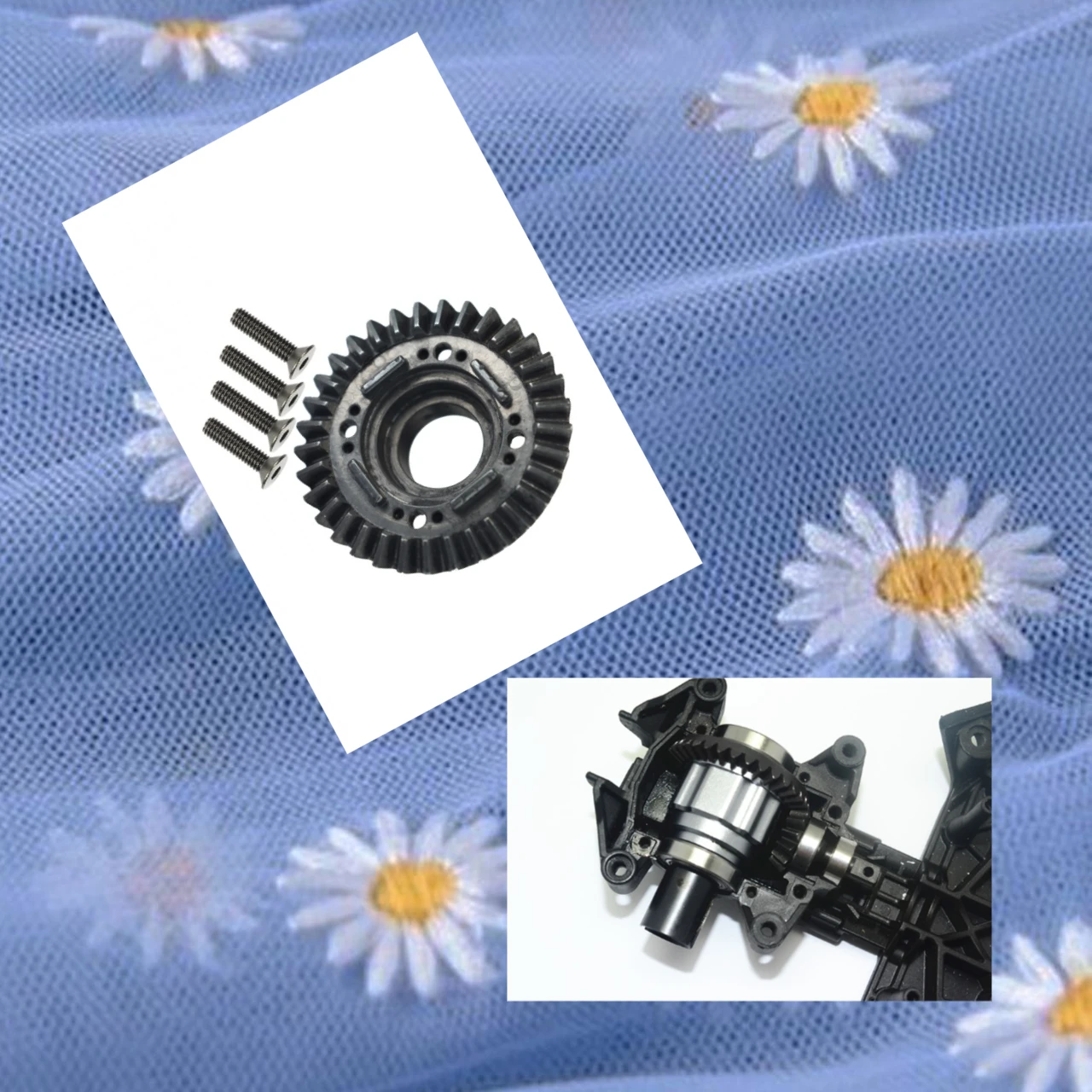 

GPM Harden Steel #45 Front/Rear Differential Ring Gear For TRAXXAS 1/7 UDR 8578