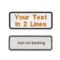 orange-iron on
