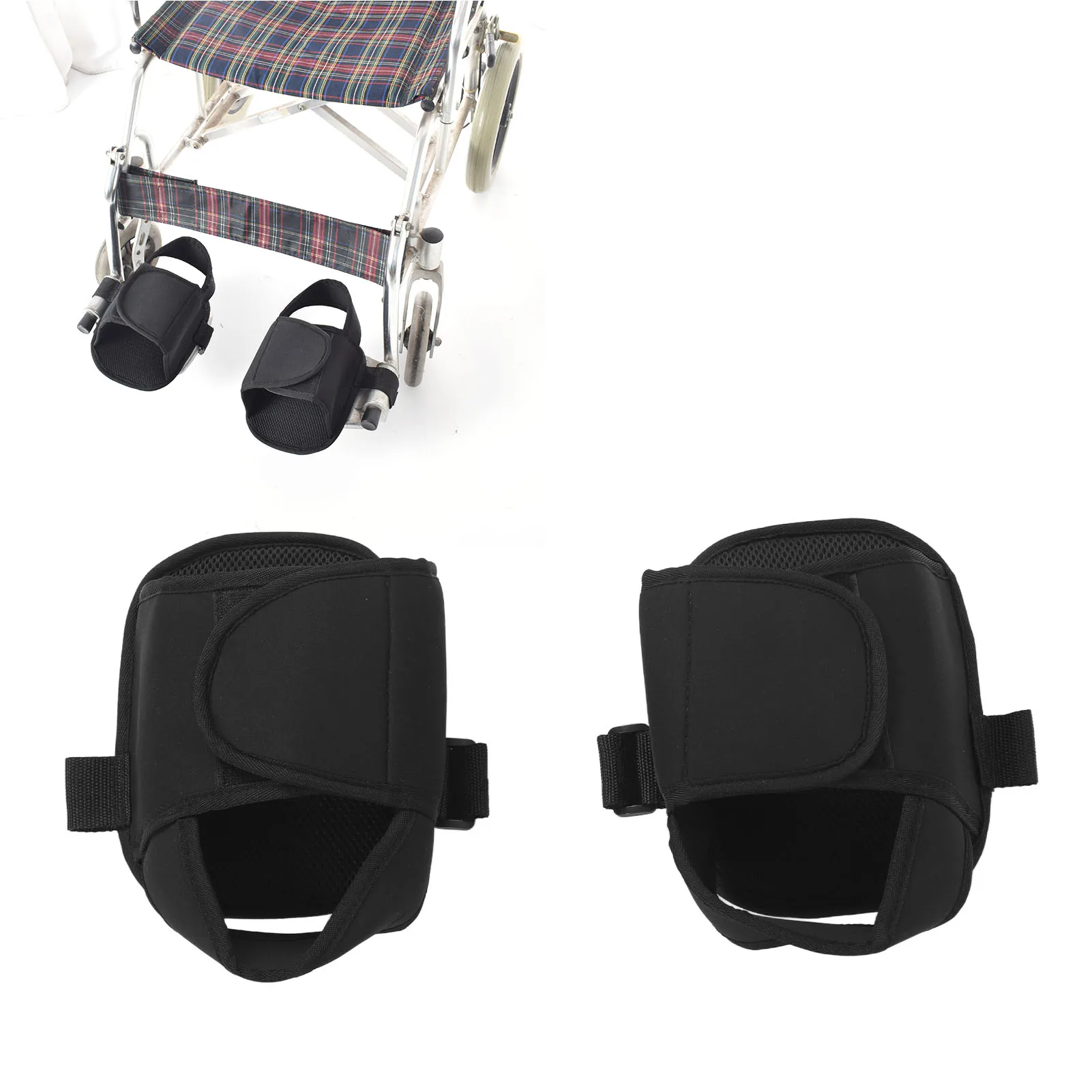 

Elderly Wheelchair Shoe Holder Wheelchair Shoe Holder Easy To Use Protective Foot Oxford Cloth Safety Restraint for Elderly