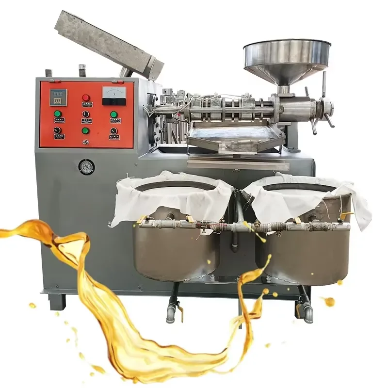 Factory Price Small Business Oil Extraction Equipment Soybean Peanut Oil Cold Hot Press Machine