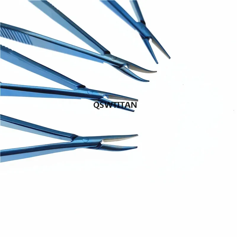 Strumenti per gli occhi Porta aghi Castroviejo Punta da 11 mm Pinze dentali Pinze per tenuta chirurgica oftalmica Strumenti per palpebre