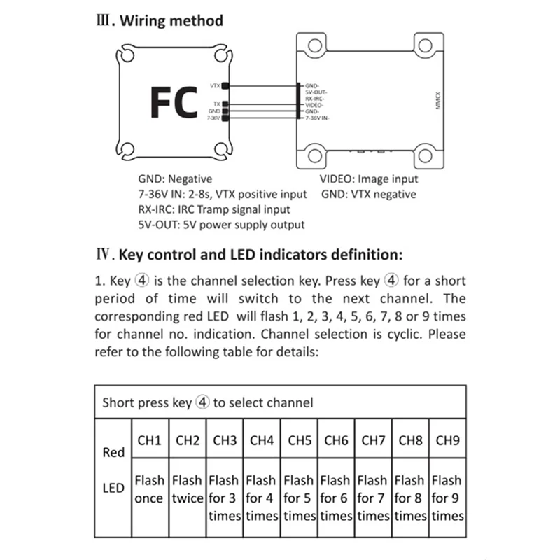 EDT-1.2G/1.3G 2W Pemancar Video VTX Daya Tinggi 3 Gigi Dapat Disesuaikan untuk RC FPV Drone Sayap Tetap Jarak Jauh DIY