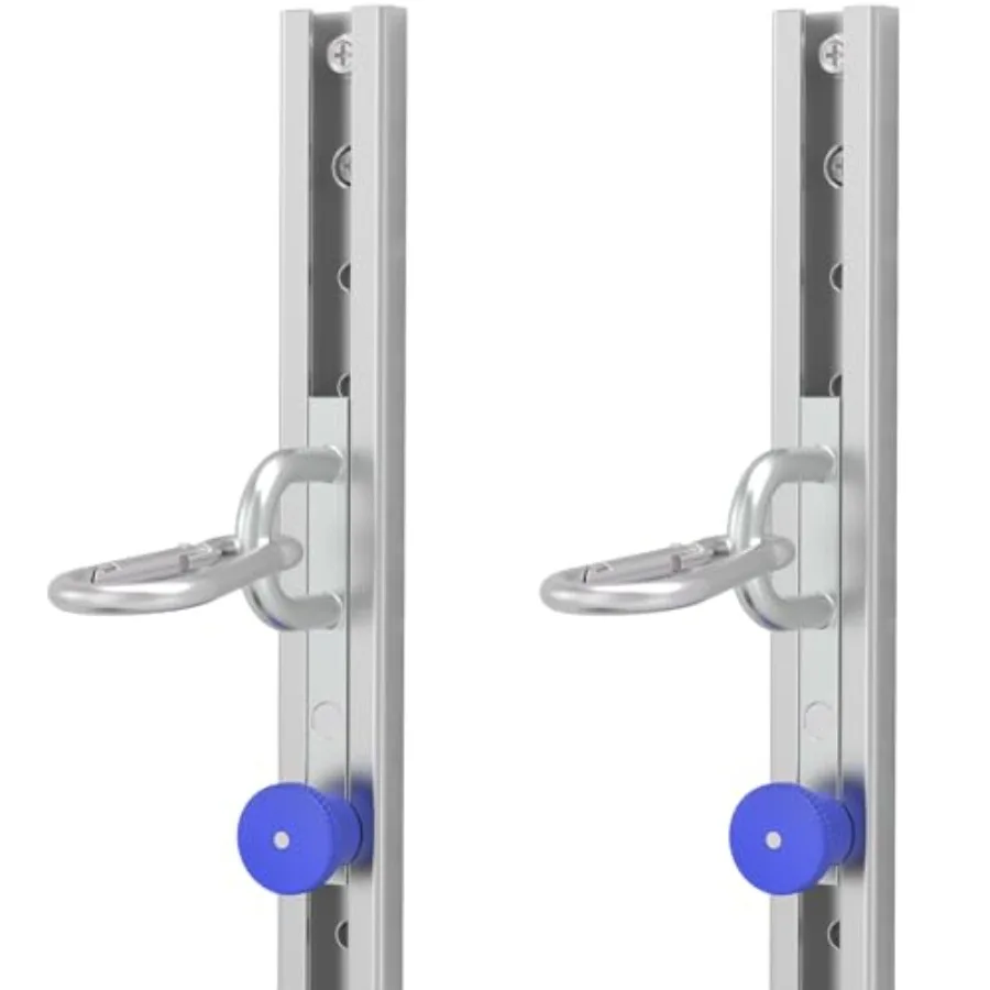 Wandanker-Plattformbasis 40 für Widerstandsbänder für Ganzkörper-Krafttraining, strapazierfähiges Nylon mit schwarzer Oberfläche, verstellbar und