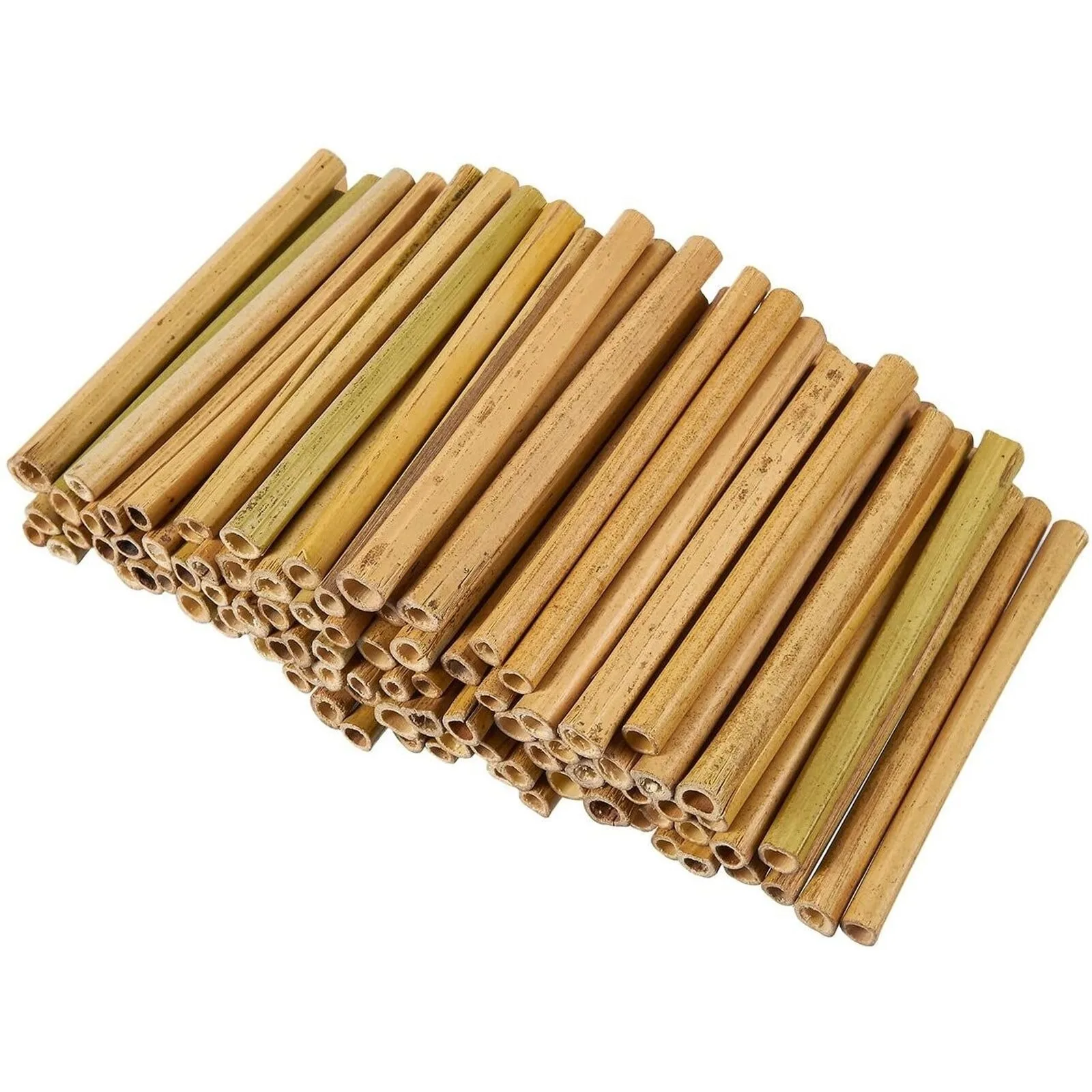 

Bamboo sticks for handicrafts, 100 pieces of 5.2 inches long and 0.26-0.37 inches thick