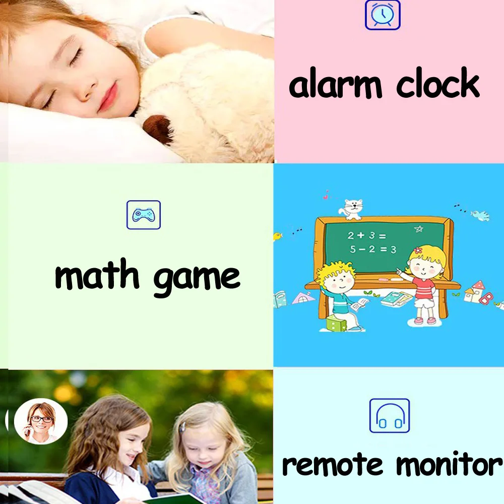 Big Sale 2G Kids Smart Watch LBS Location Math Game 12 Languages Kids Clock Gifts SOS Call Remote Call Back Children Smartwatch