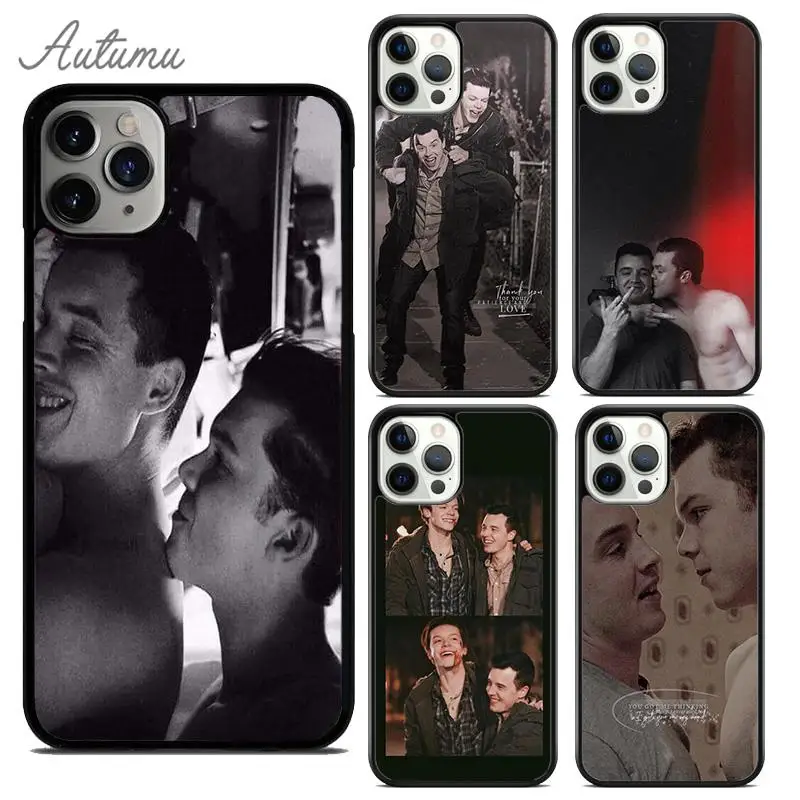 Gallavich Pride Love Ian Shameless Phone Case for iPhone 15 16 SE2020 11 12 13 14 Pro Max mini 6 7 8 Plus Cover coque Fundas