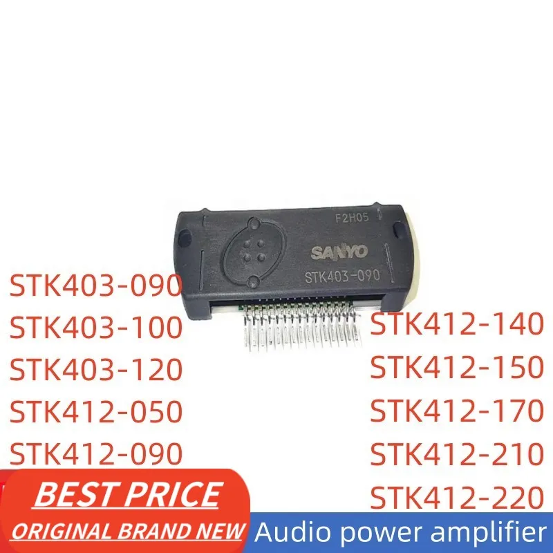 Audio amplifier STK403-090 STK403-100 STK403-120 STK412-050 STK412-090 STK412-140 STK412-150 STK412-170 STK412-210 STK412-220