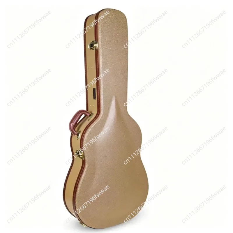 40/41 Inch Hard Shell Guitar Case - Universal Waterproof Guitar Bag for Travel Checked Luggage & Instrument Protection
