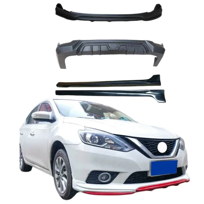 Auto Body Systems Body Kit Pp Front  Lip Rear Lip Side Skirts For Nissan Bluebird SYLPHY 2016 2017 2018