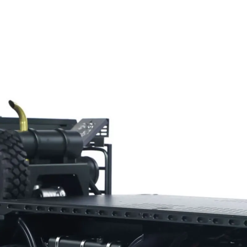 RC شاحنة عسكرية 8X8 توكان 1/18 معدن RTR سيارة النقل كابو CUB3 2 سرعة علبة التروس أقفال المحور نموذج وحدة الدخان