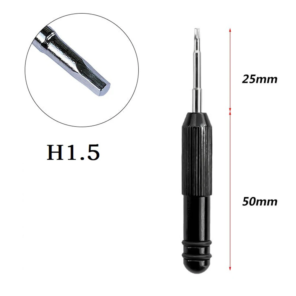 1pc Kleine Hex Schraubendreher 75mm Hexagon Schraubendreher H1,5mm Schraube Fahrer Für Spielzeug Telefon Schraube Bolzen Fahrer tragbare Hand Werkzeuge – Detail 10