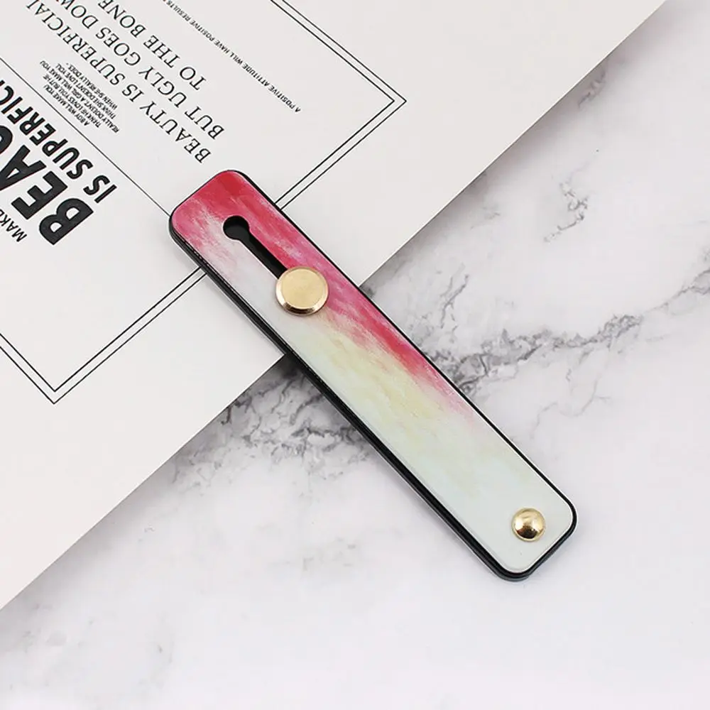 Phone Stand Push and Pull Short Wrist Strap Telescopic Bracket Phone Finger Strap Phone Finger Grip Mobile Phone Holders