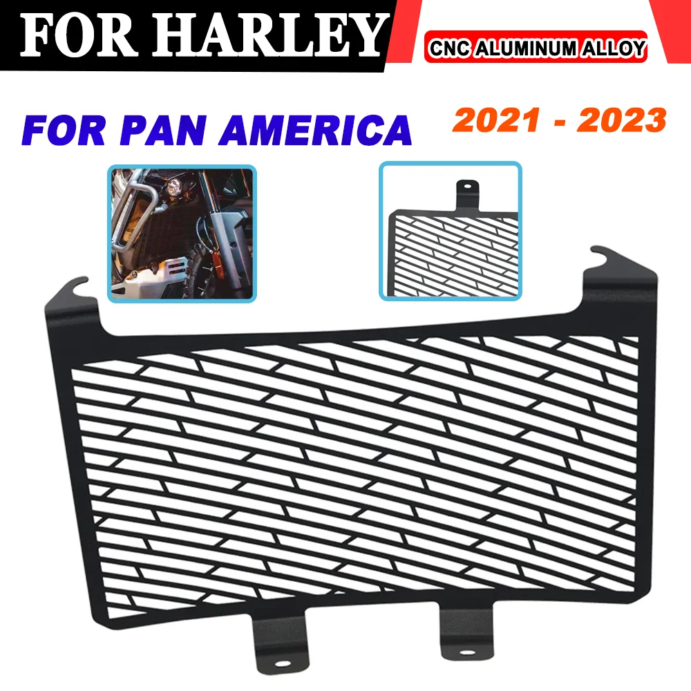 

Motorcycle Accessories Radiator Grilles Guard Protective Cover Grill Protector For Harley Pan America 1250 2021 2022 2023