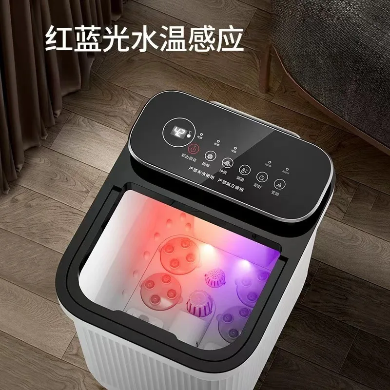 

Ведро для замачивания ног, автоматический нагрев, постоянная температура, электрический массаж, умывальник для ног, бытовой интеллектуальный автоматический f