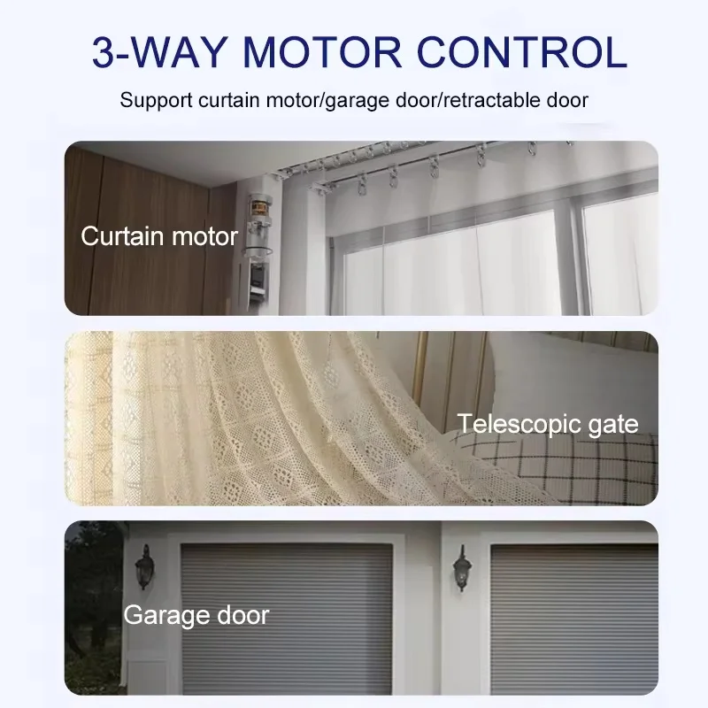 Módulo de interruptor de relé inteligente Tuya Zigbee, 6-16 entradas, Control remoto de aparatos, 110V-240V, funciona con Alexa y Google Home