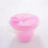 Silicone Baby Milk Powder Formula Dispenser Outdoor Snack Container