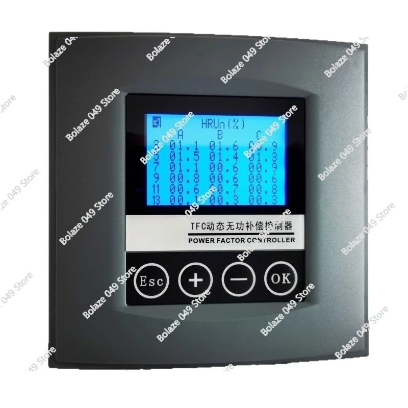 

RVT-D-16 16-позиционный контроллер компенсации реактивной мощности Профессиональный контроллер гармоник 20 лет технологии Направление накоплением