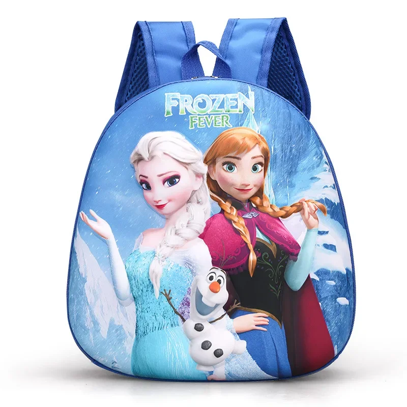 Disney2026 New Cartoon Minnie Children's Bag 3-5 Years Old Boy Hard Shell Backpack Cartoon Cute Girl Kindergarten School Bag