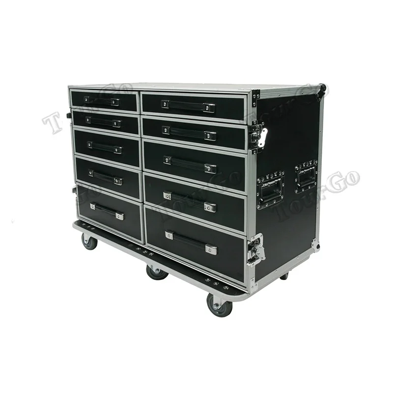 TourGo 7 Drawer Audio Sound Tech Production Utility Road Tour Stage Case