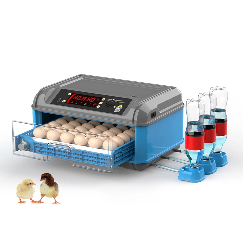 

36 Eggs Manufacturer Fully Automatic Household Rutin Chicken Pigeon Egg Blue Drawer-type Intelligent Hatcher