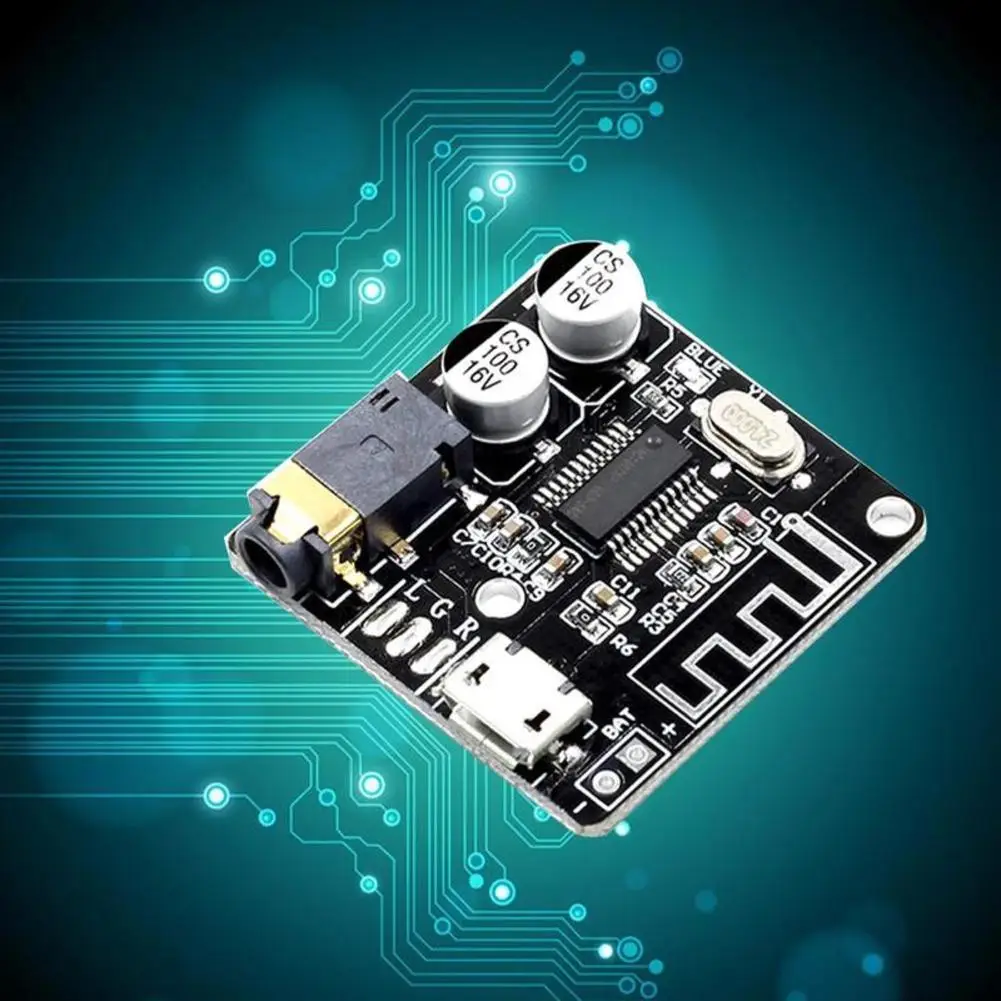 Bluetooth Audio Receiver Board Bluetooth 5.0 Mp3 Lossless Decoder Board Wireless Stereo Music Module MP3 Lossless Decoding