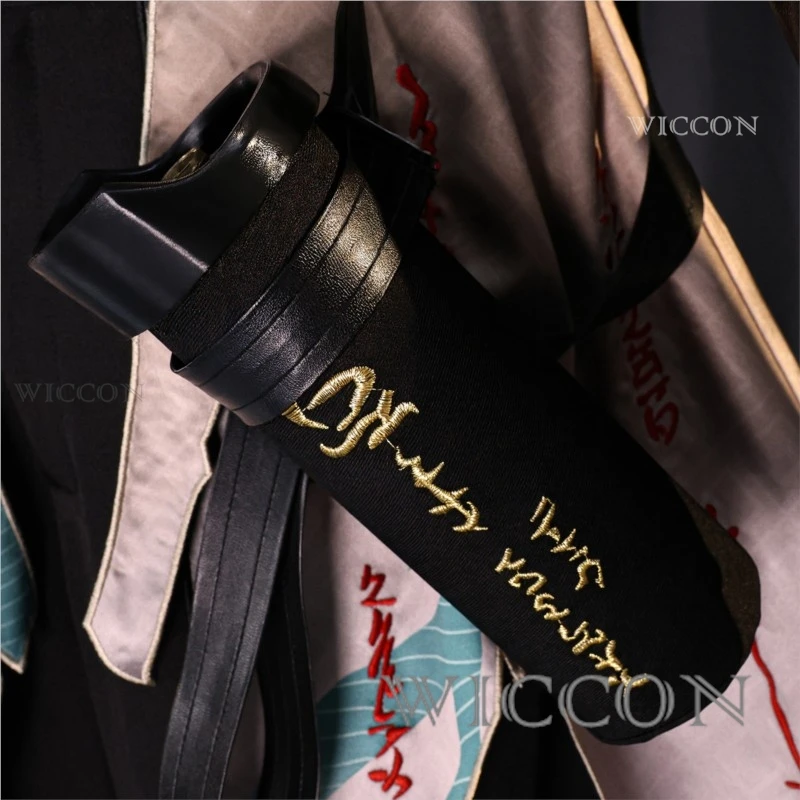 ملابس الكبار Qiuyuan Wuwa أزياء تنكرية شعر مستعار الزي الأحذية شعر مستعار Wuthering موجات لعبة ملابس رجالي أزياء الهالوين لعب الأدوار #6