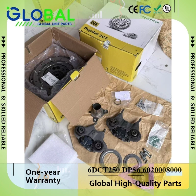 

6020008000 LUK New 6DCT250 DPS6 Transmission Dual Clutch With Fork Suit For FORD FOCUS 1.6L 2.0L 11-18