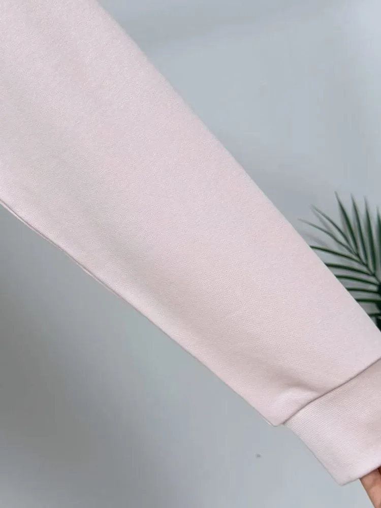 Faionable Color Blo Belted Hoodie ort Women's Long Sve Loose Fit Slimming Top Korean Sle Autumn Commute Wind