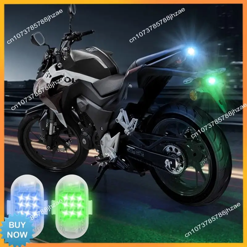 A10R 2.4G Wireless Flash Indicator Anti-Collision Remote Control Signal Light With 9 Lamp Beads, USB Rechargeable