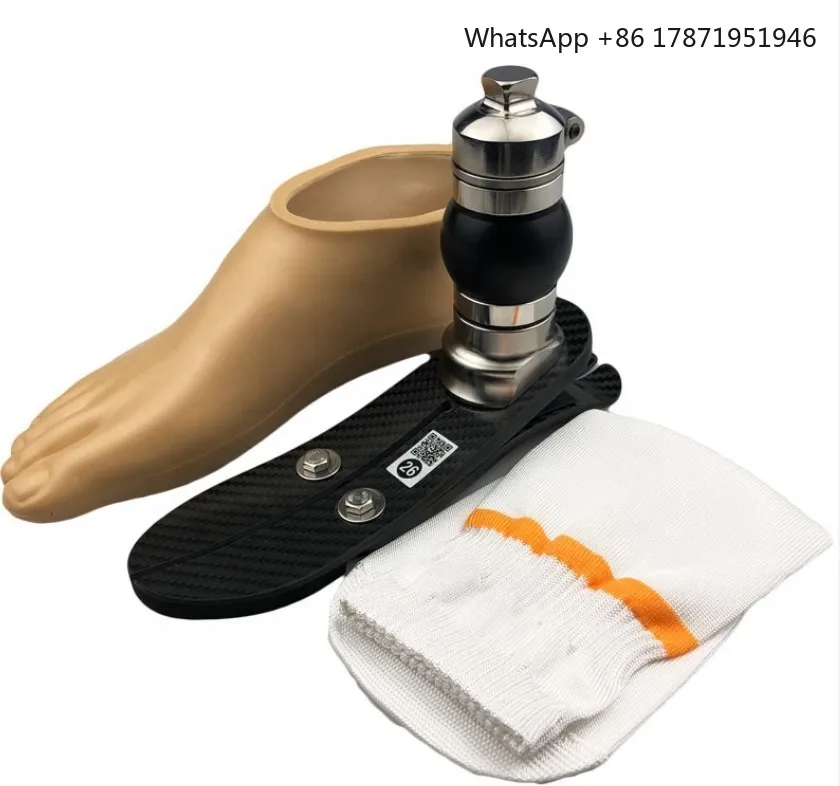 CE Below knee prosthesis Prosthetic left and right foot  Leg  alloy