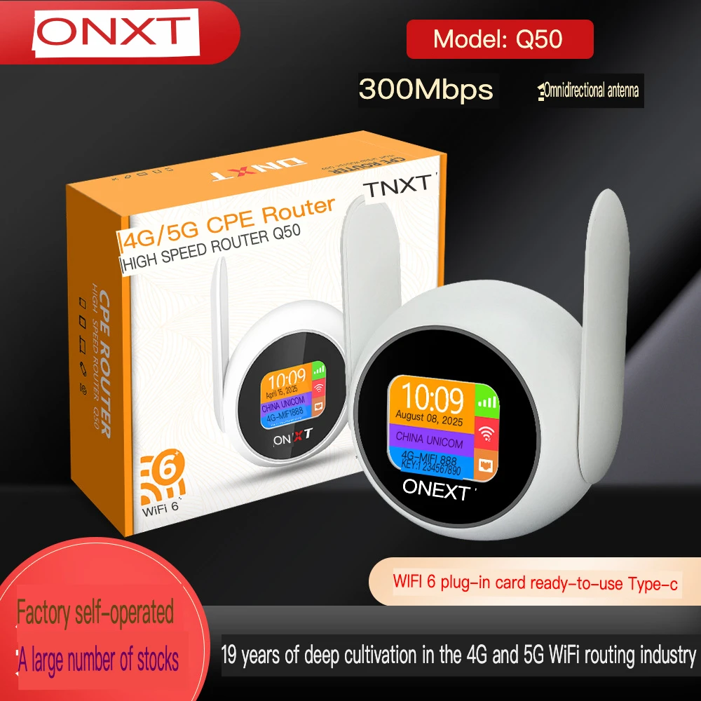 

Портативный мини-маршрутизатор 4G со слотом для SIM-карты, Wi-Fi 6, порт RJ45, складная антенна, беспроводной маршрутизатор WIFI