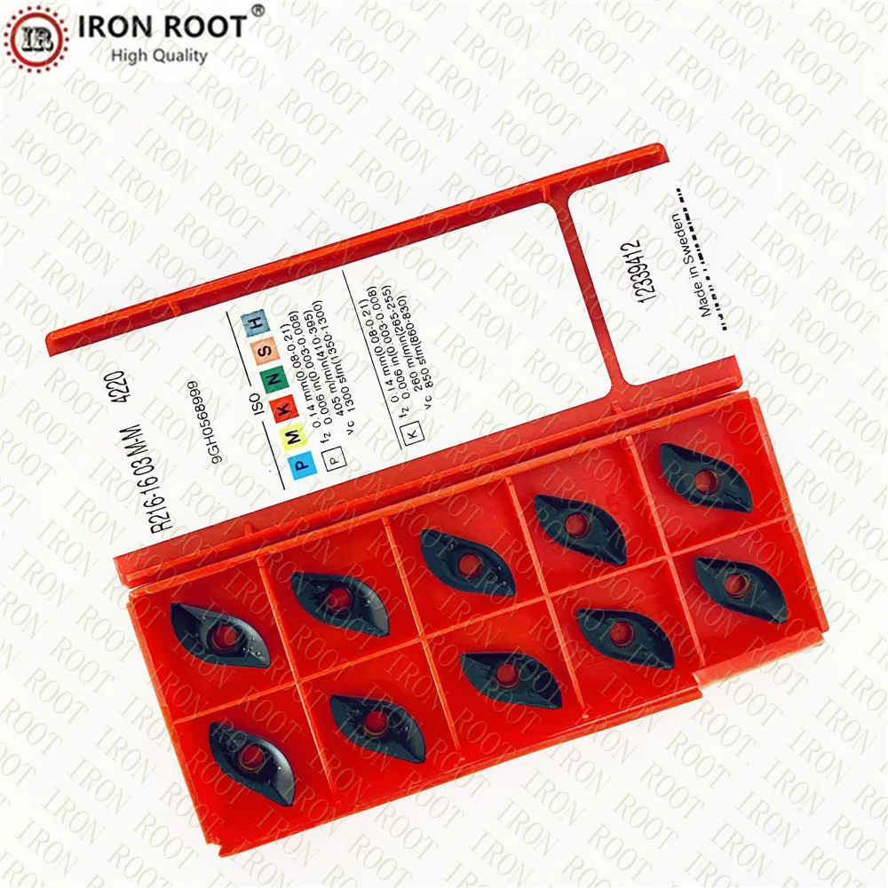 Imagem -06 - Carboneto de Inserção R2161603m-m 4220 Cnc Torno Fresadora Ferramentas Fresadora Carboneto de Trituração Inserção