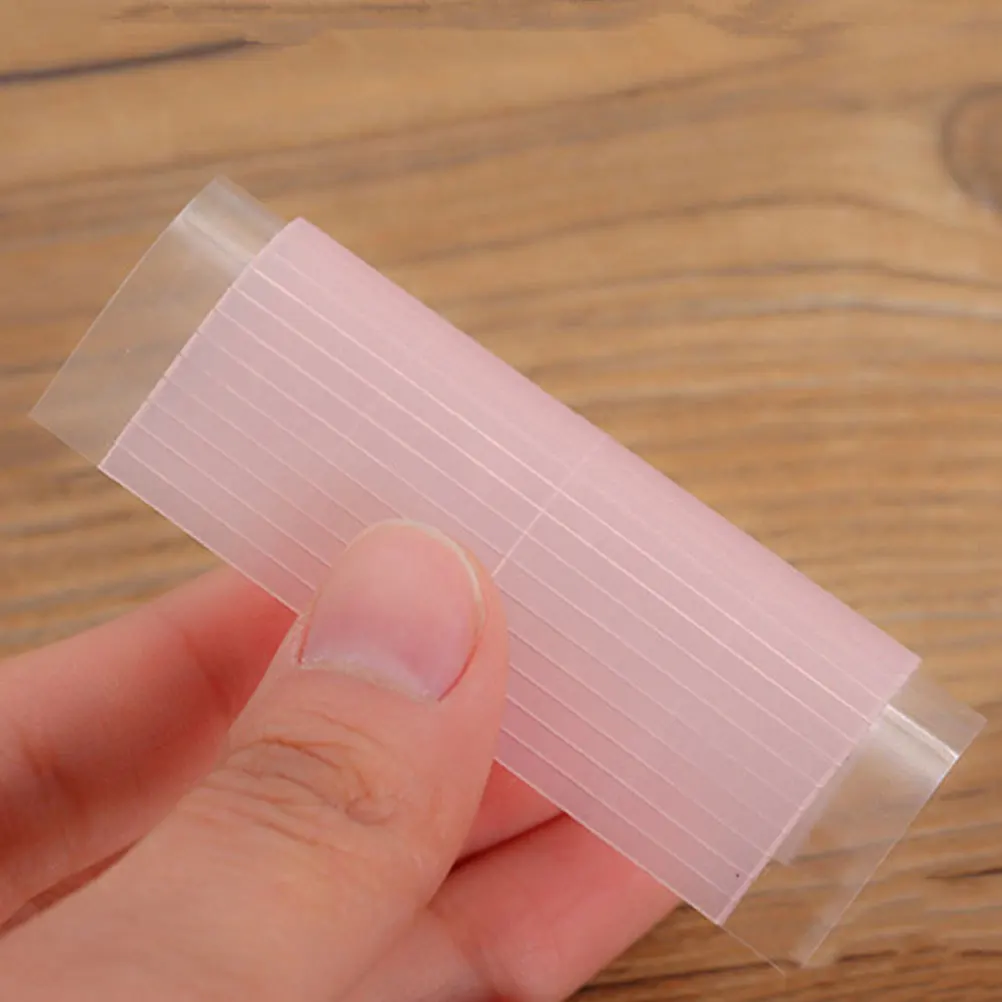 250Pcs Breathable Double Eyelid Sticker Transparent Eyelid Lift Strips for Uneven Eyes Invisible Eye Makeup Tool Sensitive Skin